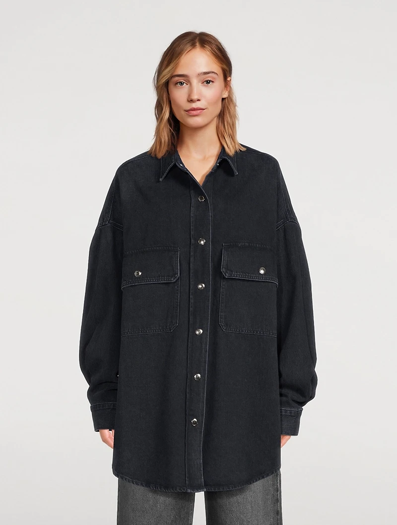 Talli Oversized Denim Shirt
