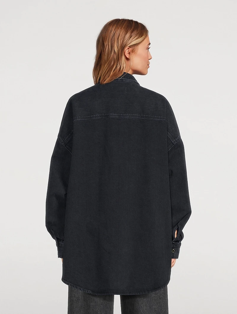 Talli Oversized Denim Shirt
