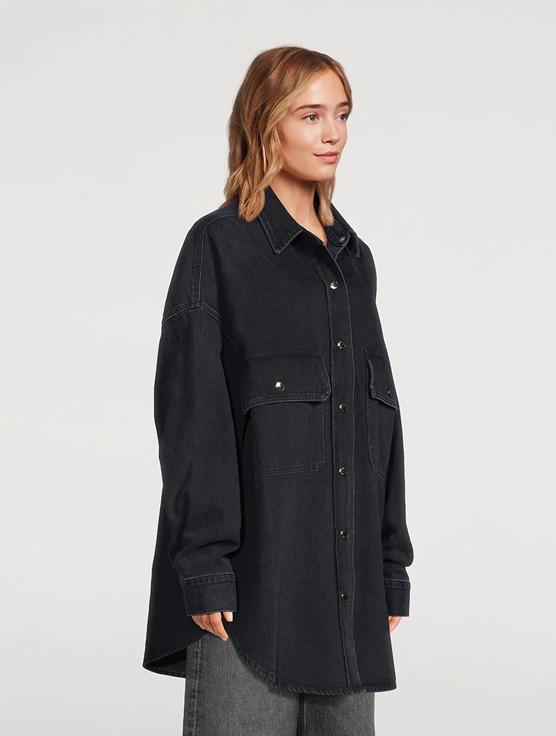 Talli Oversized Denim Shirt