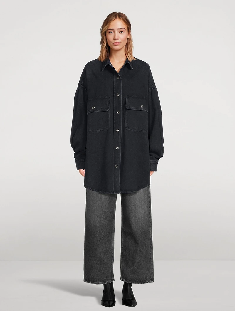 Talli Oversized Denim Shirt