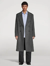 Whale Double-Breasted Coat
