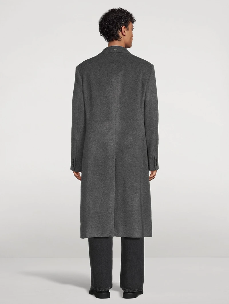 Whale Double-Breasted Coat