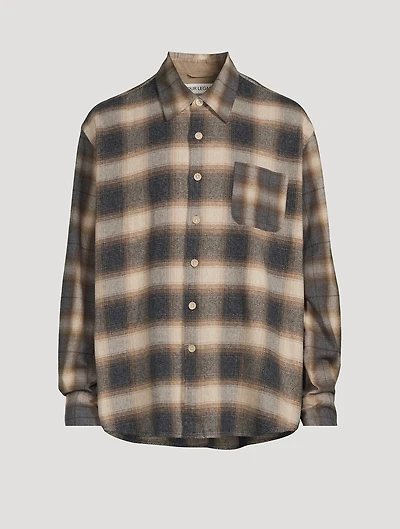 Above Check Flannel Shirt