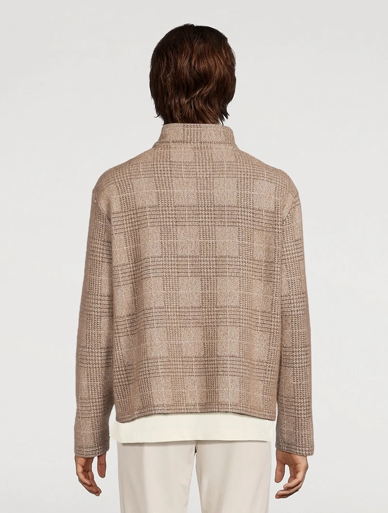 Zip-Up Sweater Check
