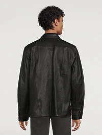 Welding Leather Shirt