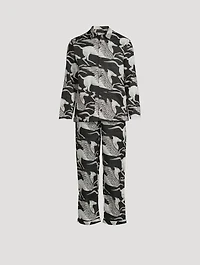 Pocket Pajama Set Pegasus Print