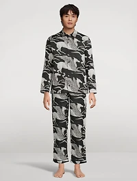 Pocket Pajama Set Pegasus Print