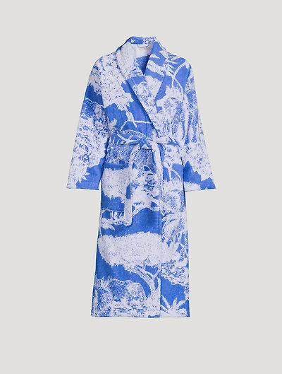 Towel Robe Loxodonta Print