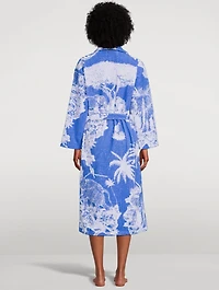 Towel Robe Loxodonta Print