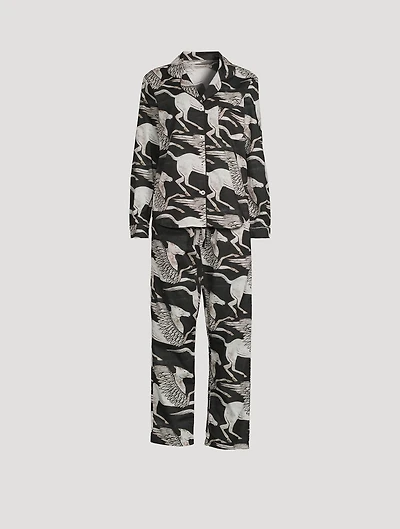 Pegasus Long Pajama Set