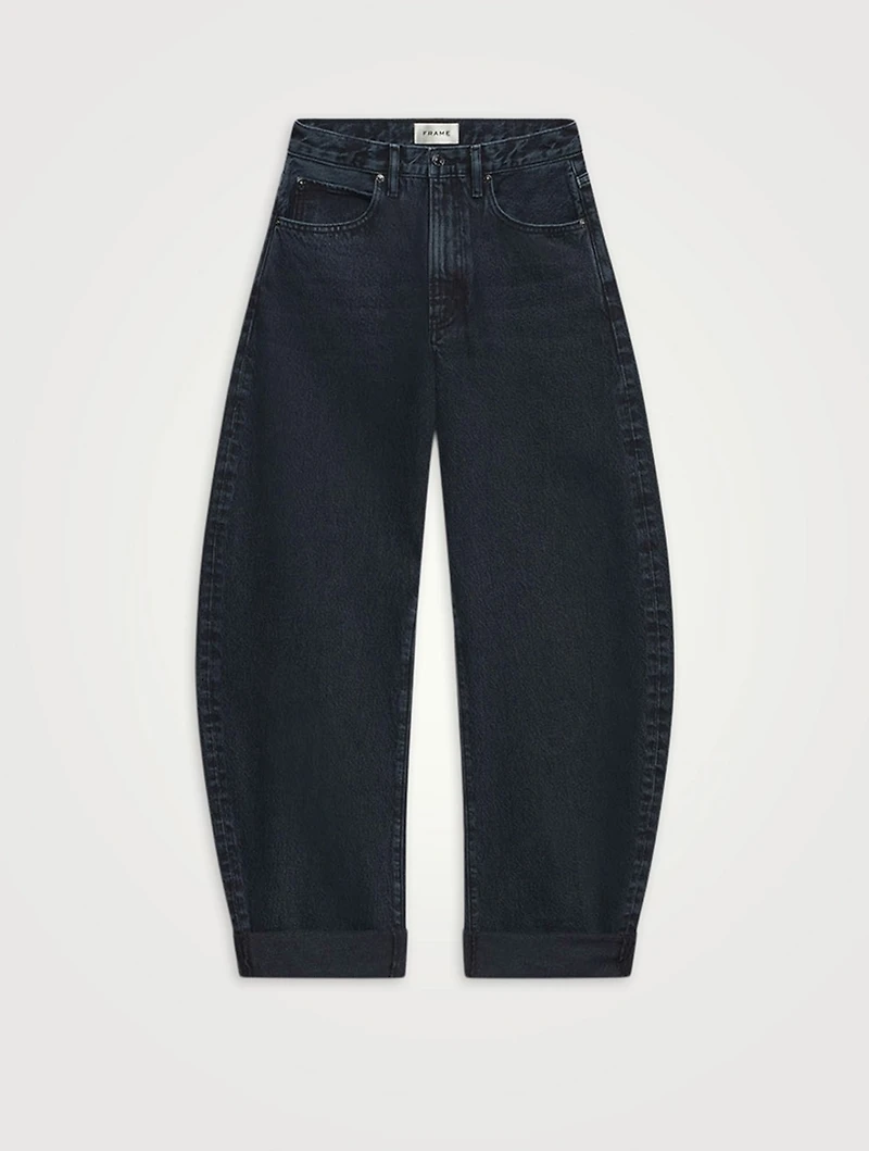 The Bubble Barrel-Leg Jeans