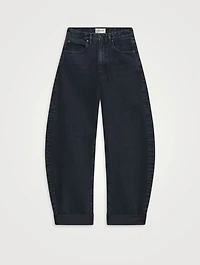 The Bubble Barrel-Leg Jeans