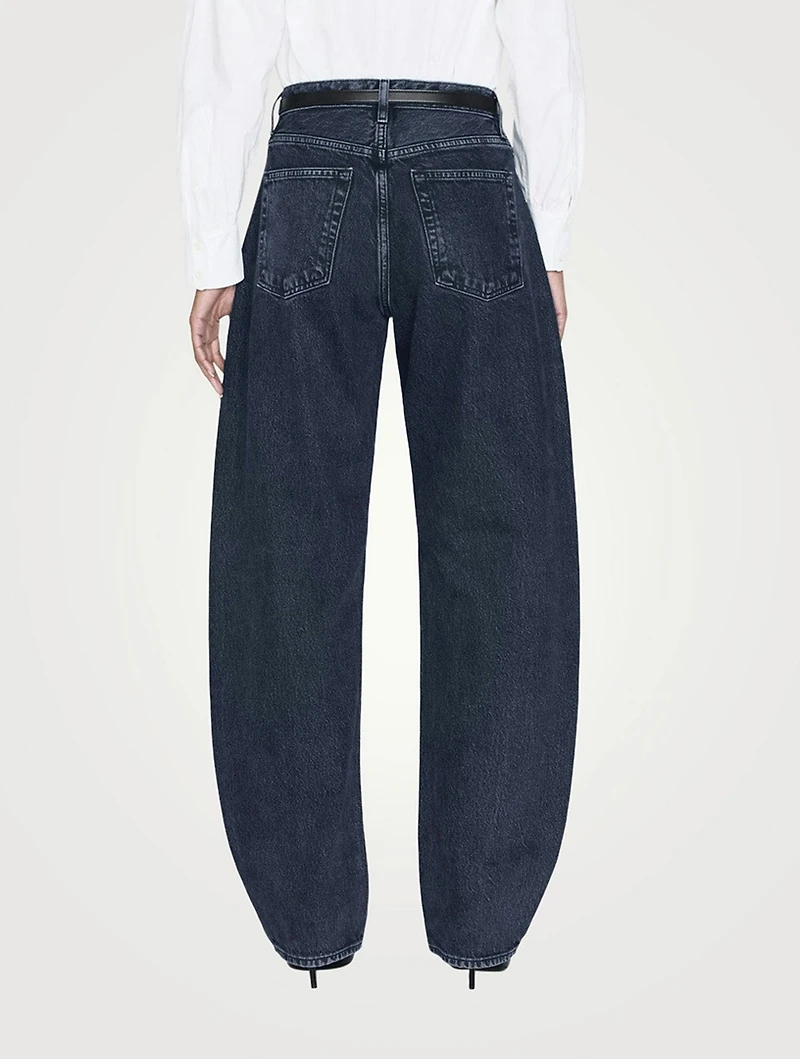The Bubble Barrel-Leg Jeans