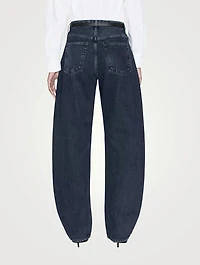 The Bubble Barrel-Leg Jeans