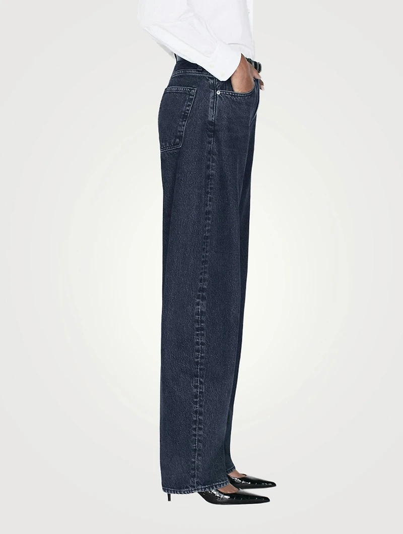 The Bubble Barrel-Leg Jeans
