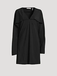 Silk Crêpe de Chine Scarf Dress