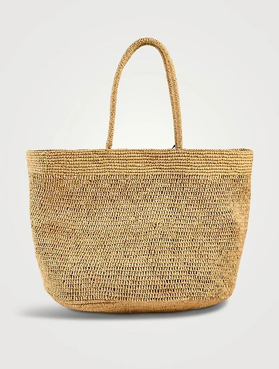 Oregon Raffia Tote Bag