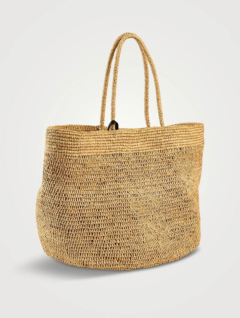 Oregon Raffia Tote Bag