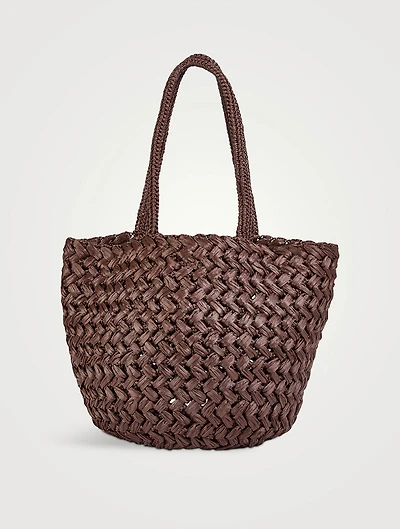 Estelle Raffia Tote Bag
