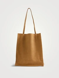 Large To Go Leather Tote Bag