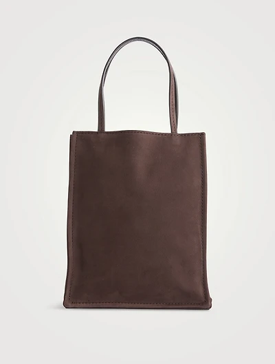 Small To Go Suede Tote Bag