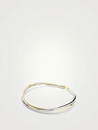 Hyperbola Crystal Double Choker Necklace
