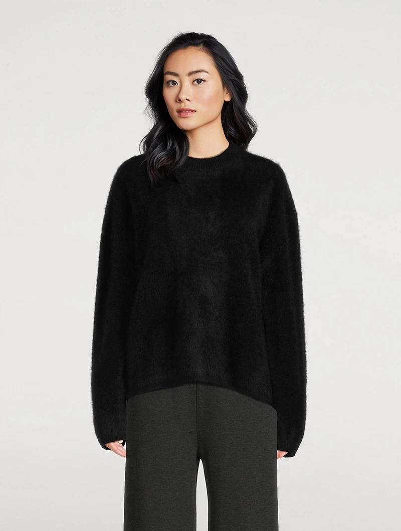 Natalia Brushed Cashmere Sweater
