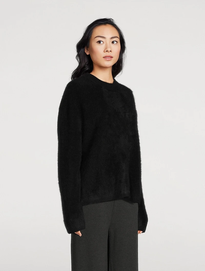 Natalia Brushed Cashmere Sweater