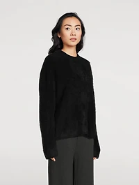 Natalia Brushed Cashmere Sweater