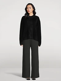 Natalia Brushed Cashmere Sweater