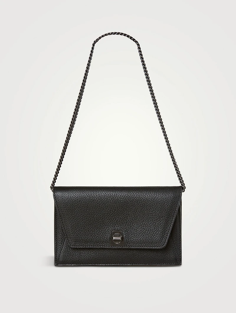 Anouk Leather Clutch