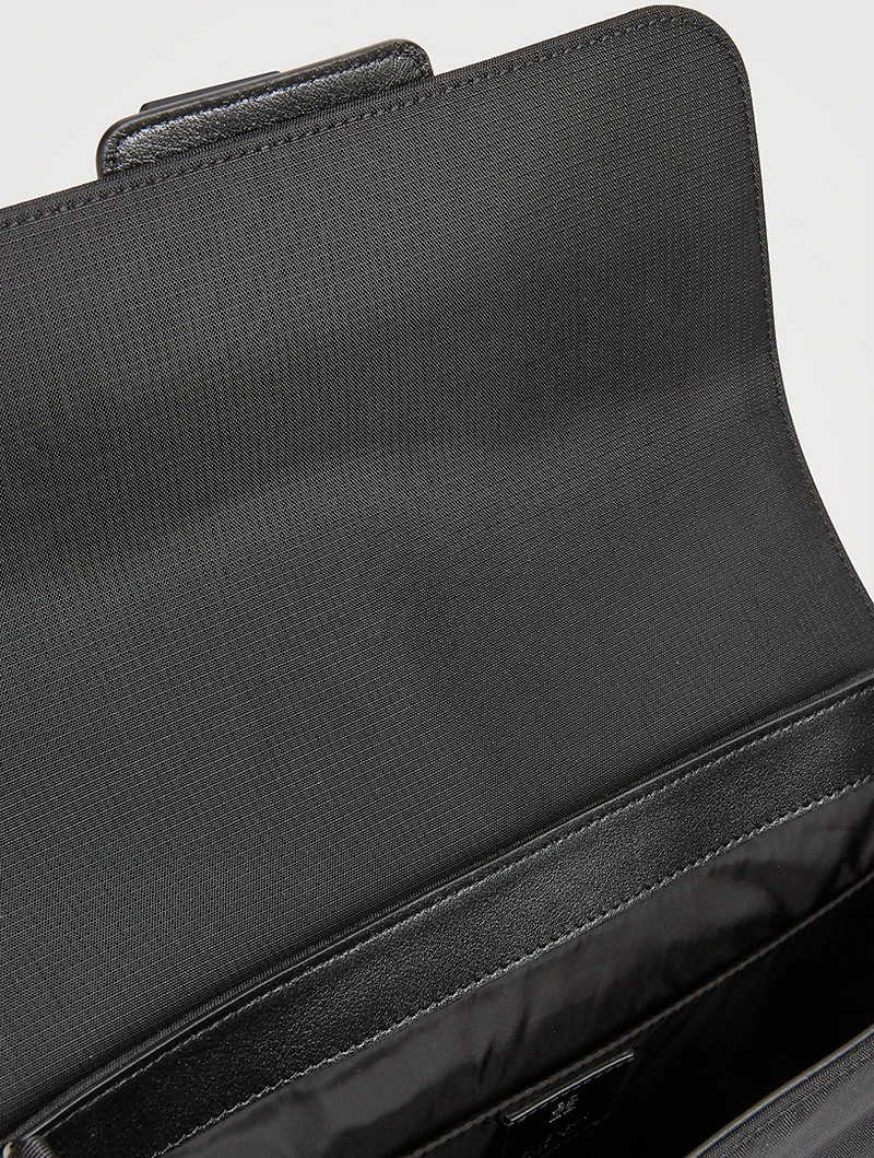 Small G-Trail Leather And Nylon Messenger Bag