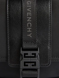 Small G-Trail Leather And Nylon Messenger Bag