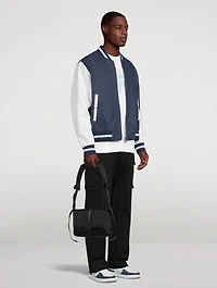Small G-Trail Leather And Nylon Messenger Bag