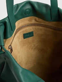 Flamenco Logo Leather Tote