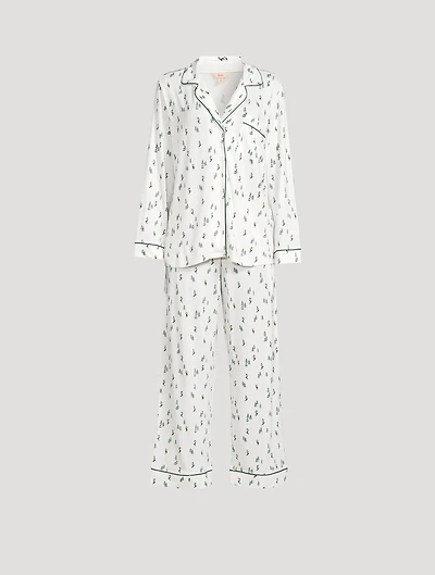 Gisele Printed Long Pajama Set