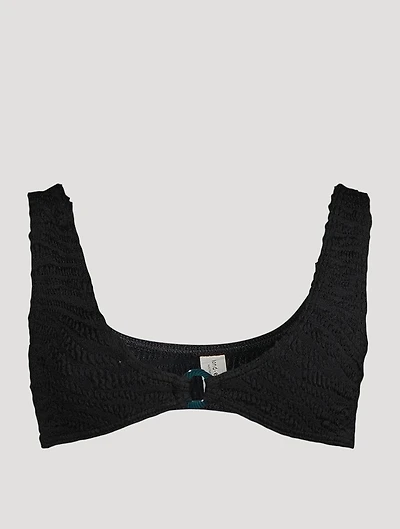 Ring Scout Crop Swim Top