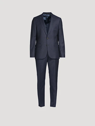 Wool And Cashmere Two-Piece Suit