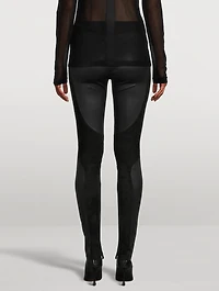 Racer Leather Leggings