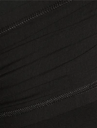Protection Draped Jersey Dress