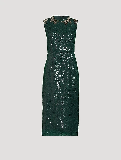 Sequin Sheath Dress