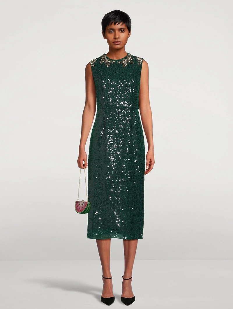 Sequin Sheath Dress