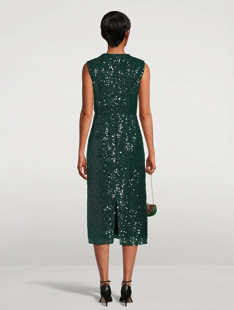 Sequin Sheath Dress