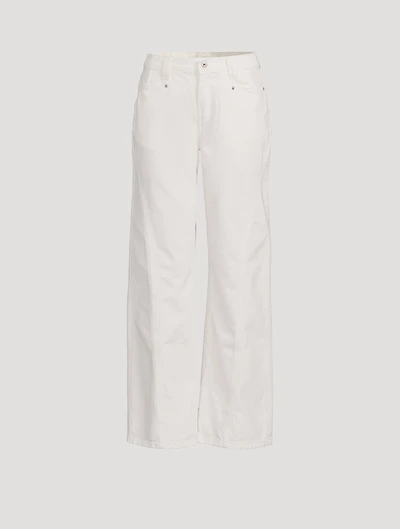 Giselle Mid-Rise Wide-Leg Jeans