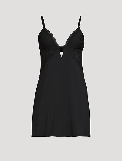 Lara Lace-Trimmed Slip