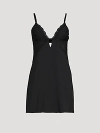 Lara Lace-Trimmed Slip