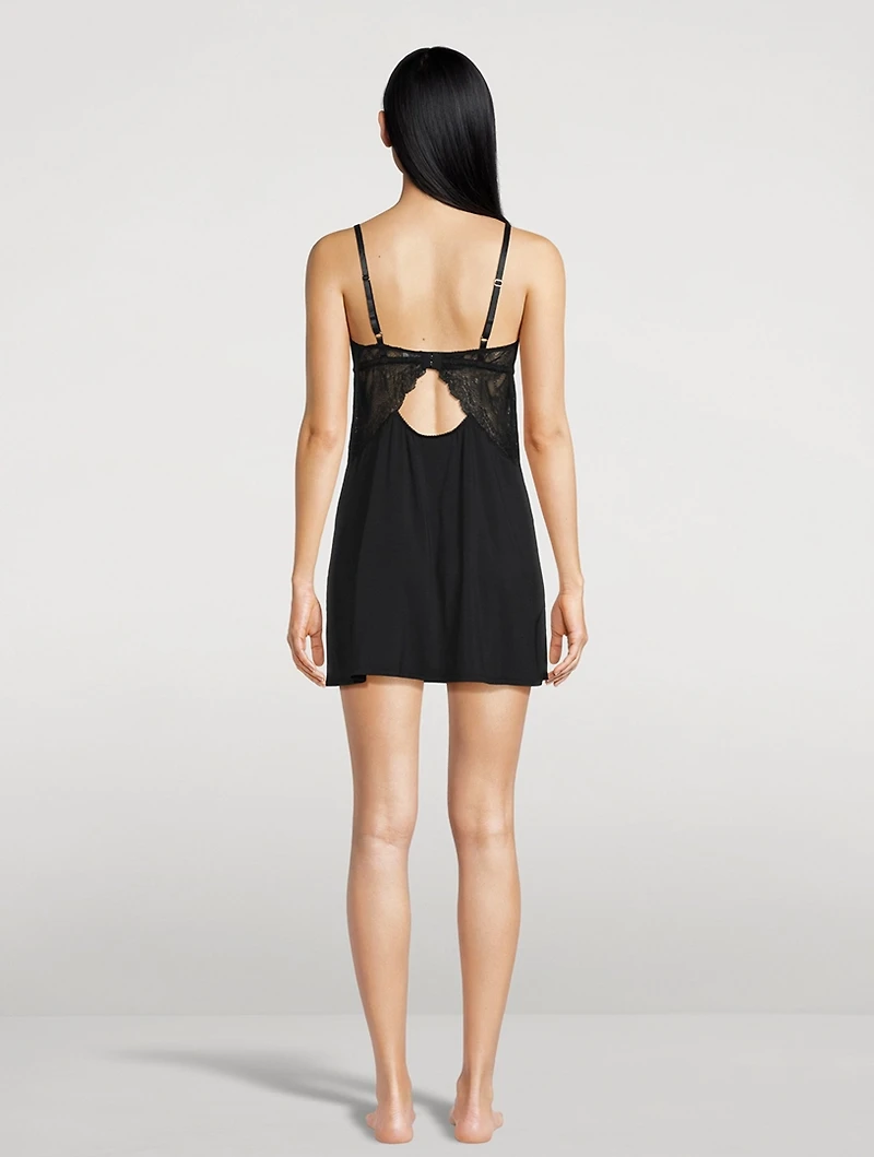 Lara Lace-Trimmed Slip