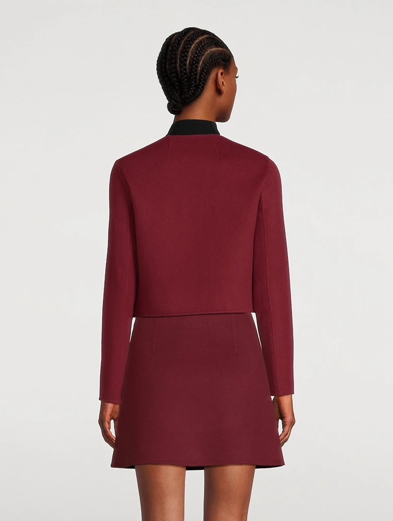 Cropped Cardigan Jacket