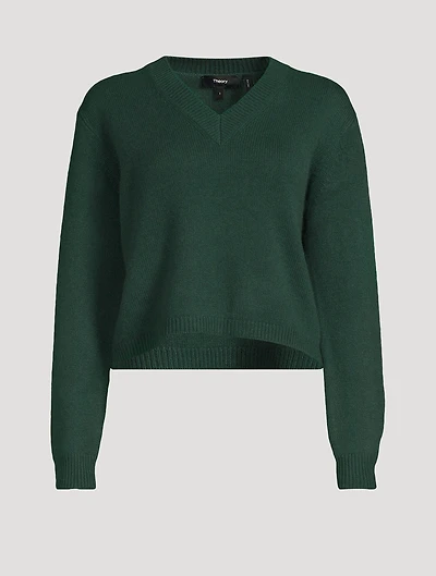 Cropped Cashmere Sweater
