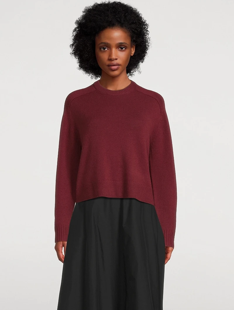 Bouclé Cashmere Sweater